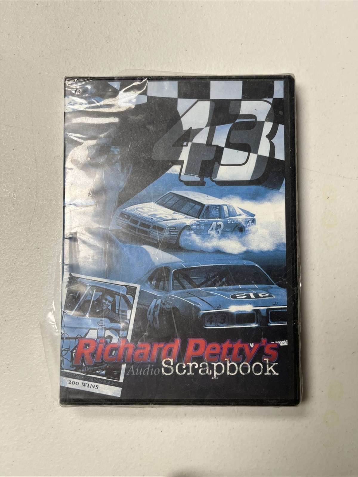 NASCAR Richard Petty Audio Scrapbook 4 CD Set Factory Sealed (shrink wrap torn)