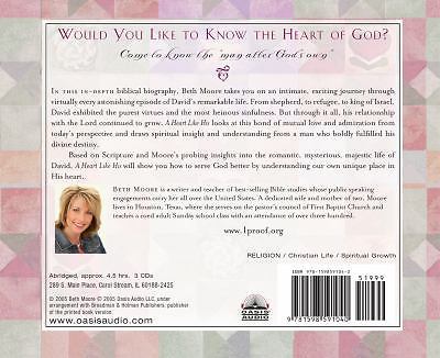 A Heart Like His by Beth Moore — 3 CD Audio Set read by Moore — New & Sealed