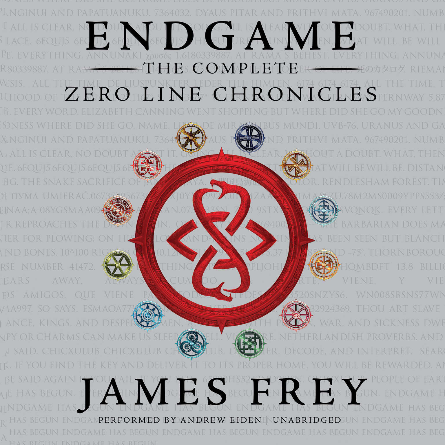 Endgame: The Complete Zero Line Chronicles by James Frey 2016 Unabridged CD 9781