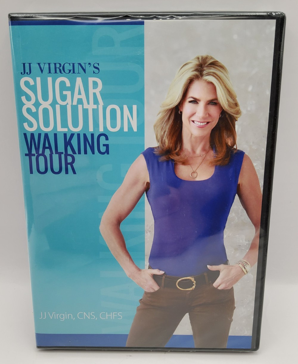 JJ Virgin Sugar Solution Walking Tour Audio CDs Weight Loss Fitness