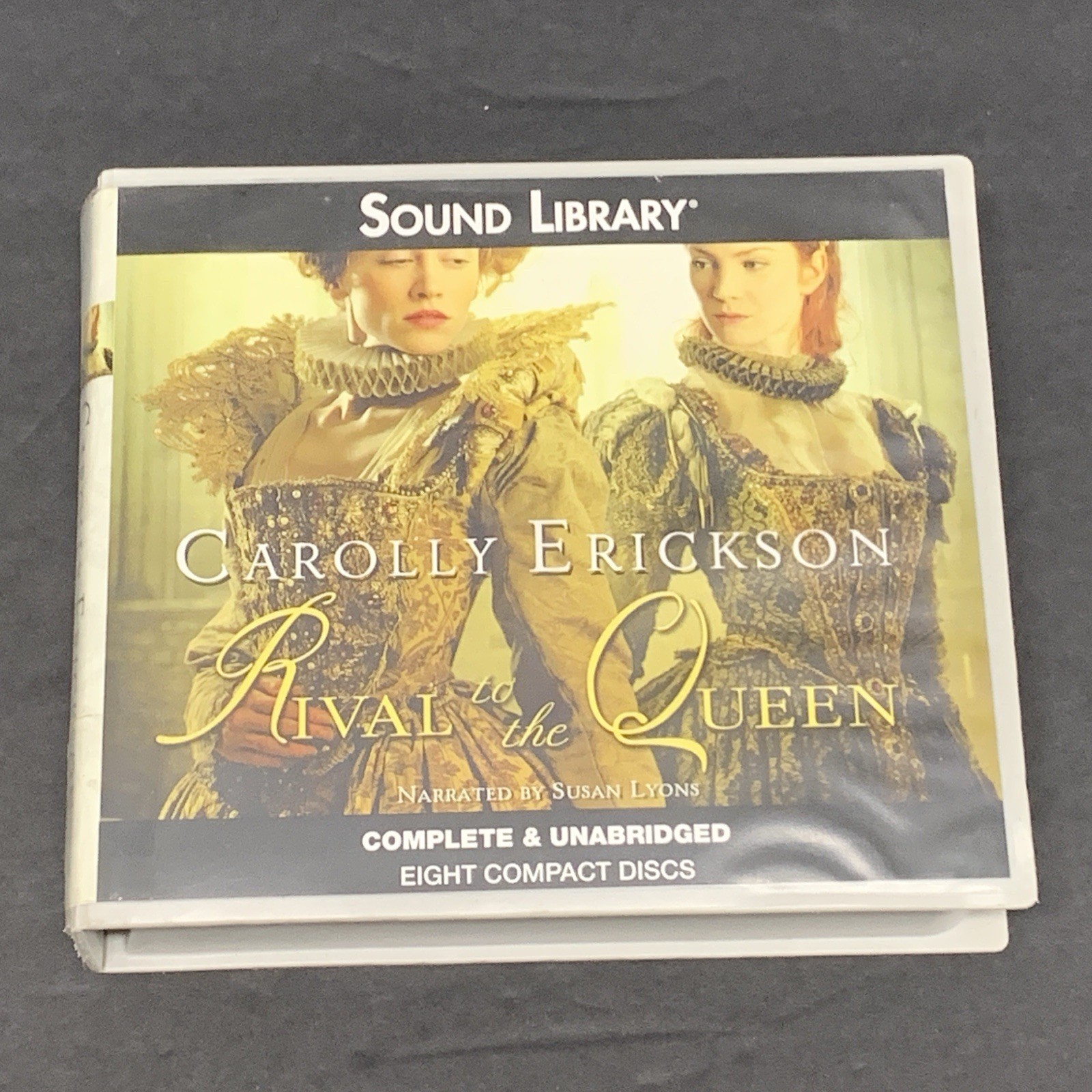 Rival To The Queen by Carolly Erickson Audio Book 8 CD Set Historic Fiction