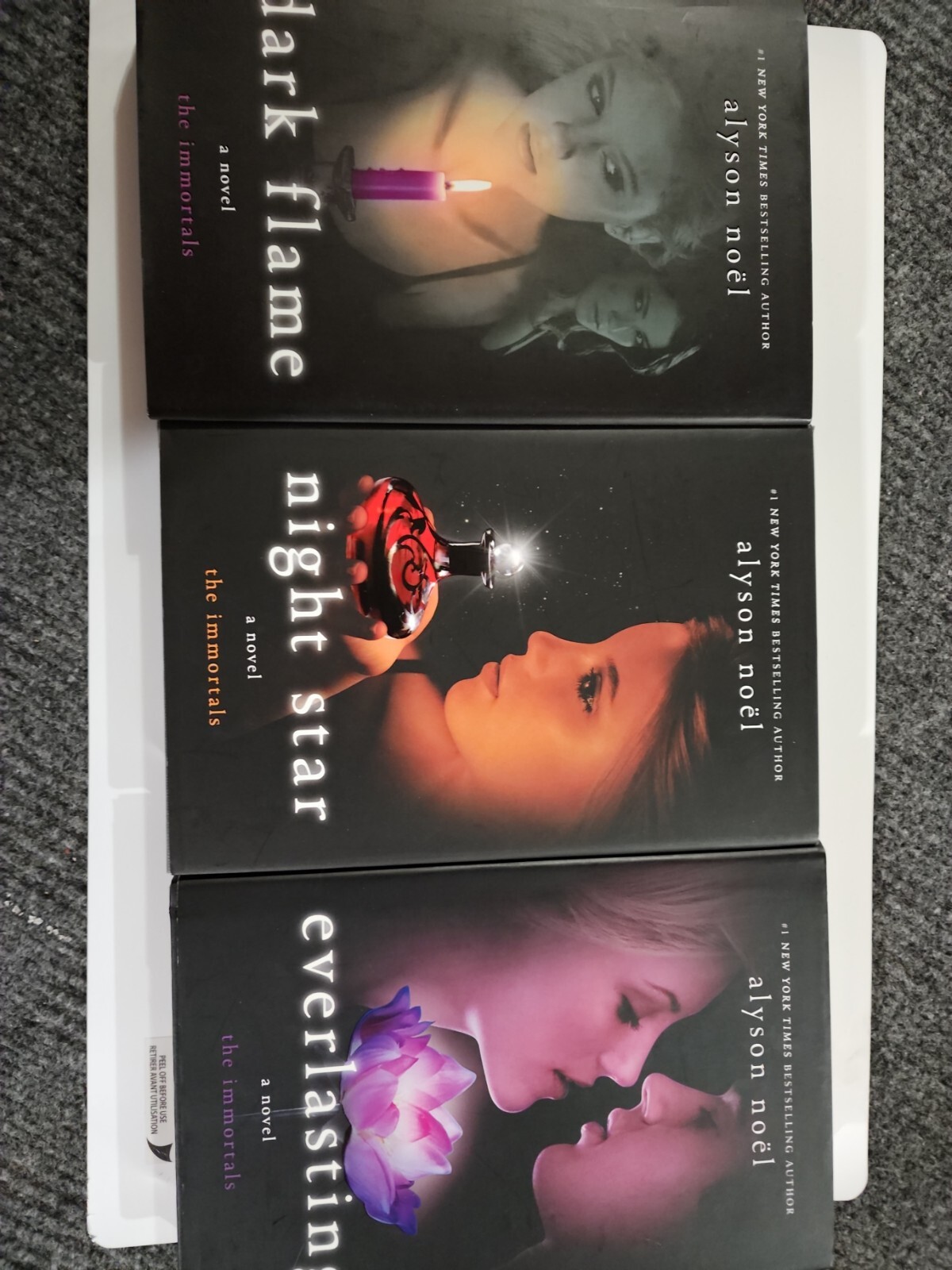 The Immortals Series 3 books set by Alyson Noël (2011, Hardcover)