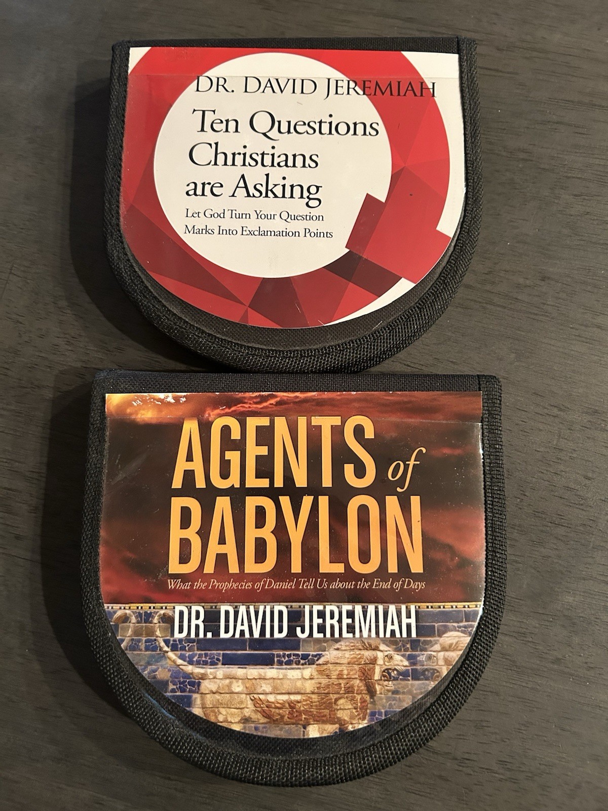 Agents of Babylon Dr. David Jeremiah 12 CD Audio Set & Ten Questions Christians