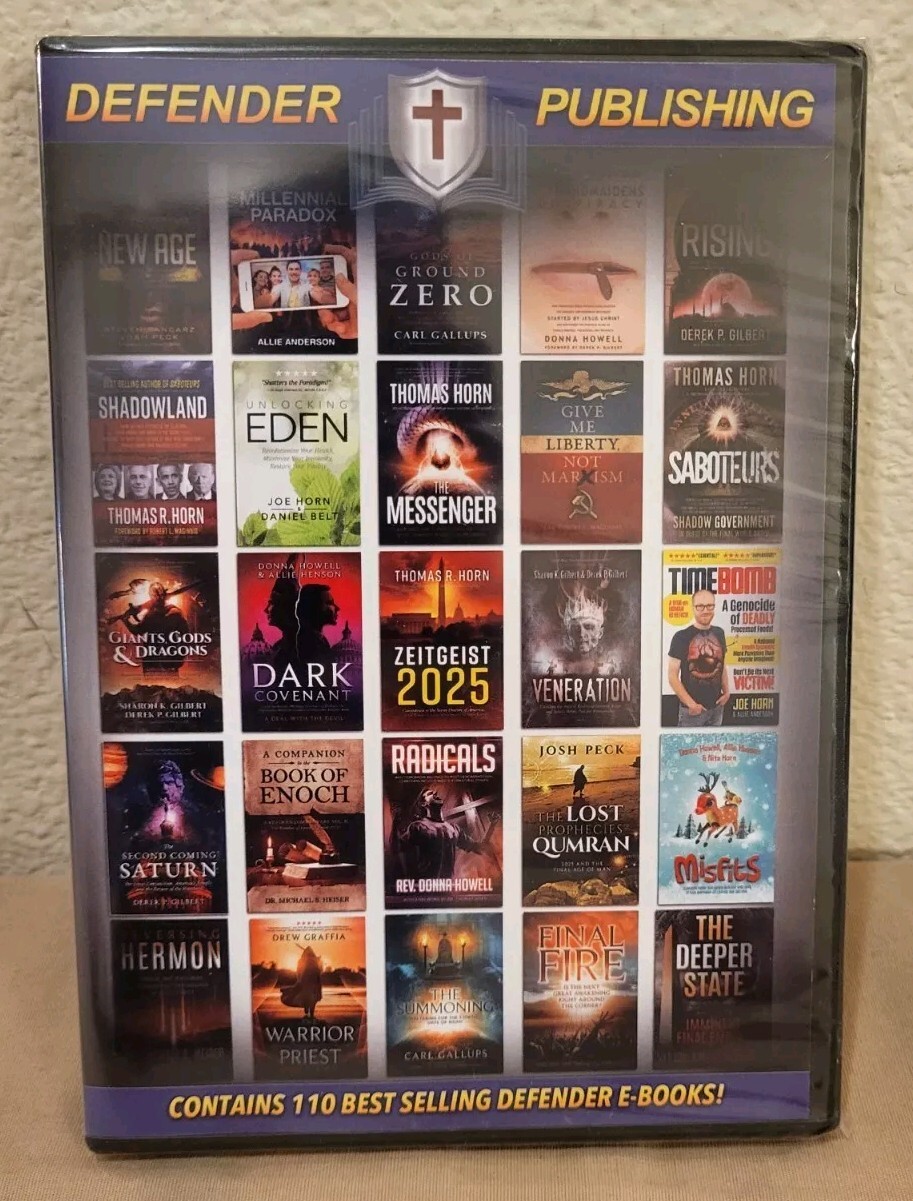 Defender Publishing • 110 Best Selling E-Books Data Disc Library • New/Sealed!!