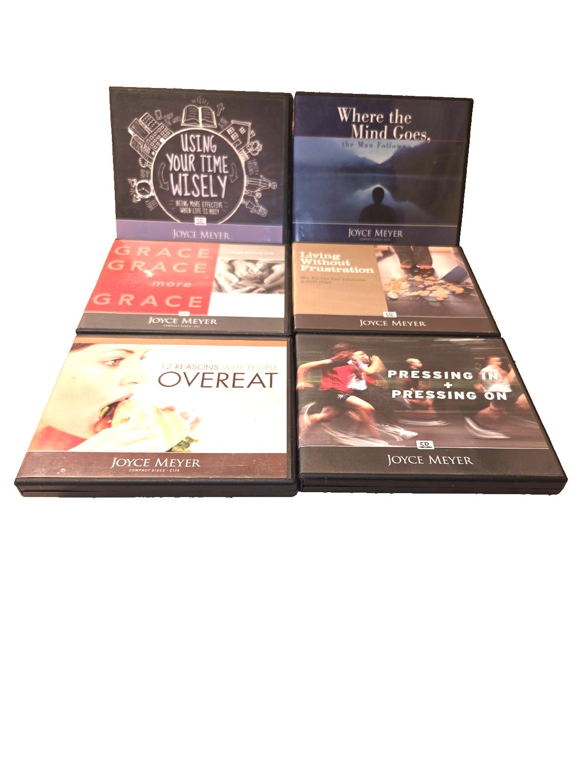 Joyce Meyer Bundle #02 (Audio CDs) 6 Different Audio books, see inside