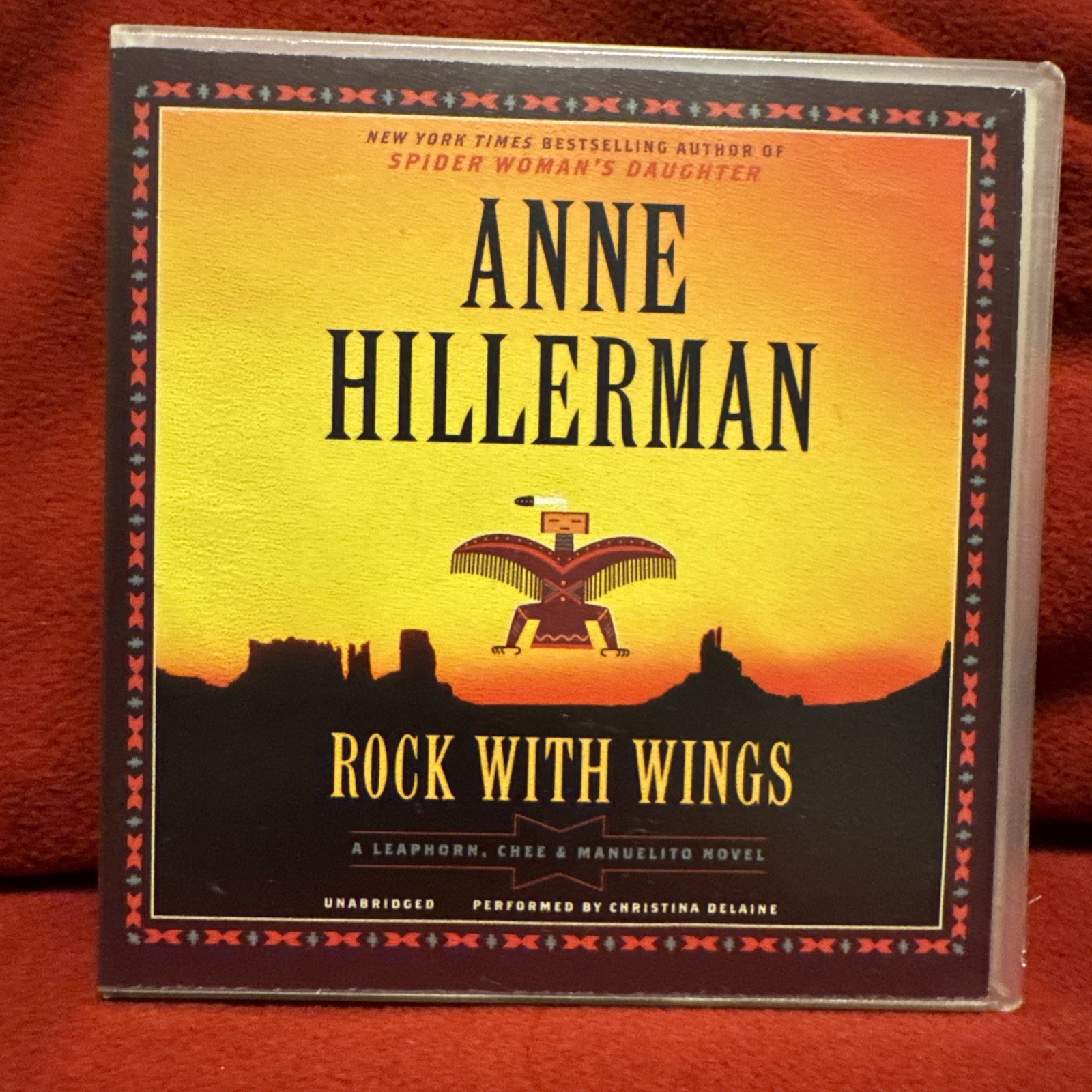 Rock with Wings by Anne Hillerman (2015, Unabridged Audiobook CD)