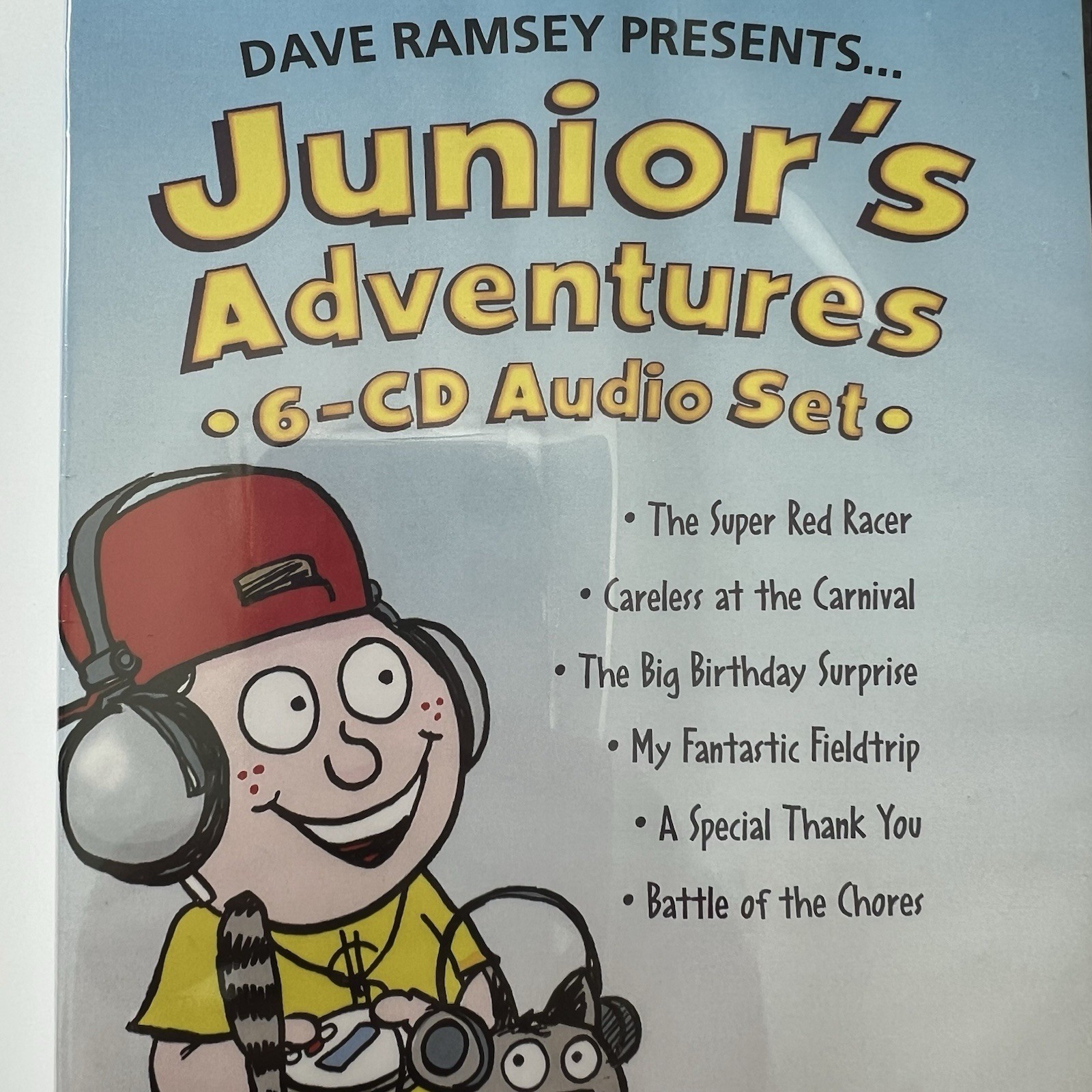 Dave Ramsey’s Junior’s Adventures 6-CD Audio Set Life Lessons NEW-Sealed
