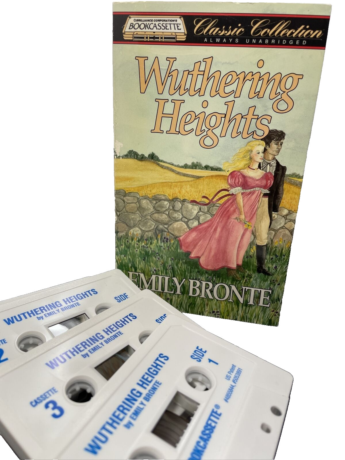 Wuthering Heights Emily Bronte Audiobook Classic Collection 10 Hours 4 Cassettes