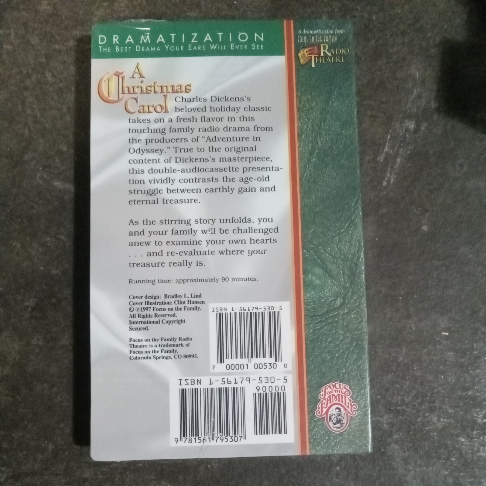 A Christmas Carol/Radio Theatre Audiobook/1997/Cassette/BRAND NEW!