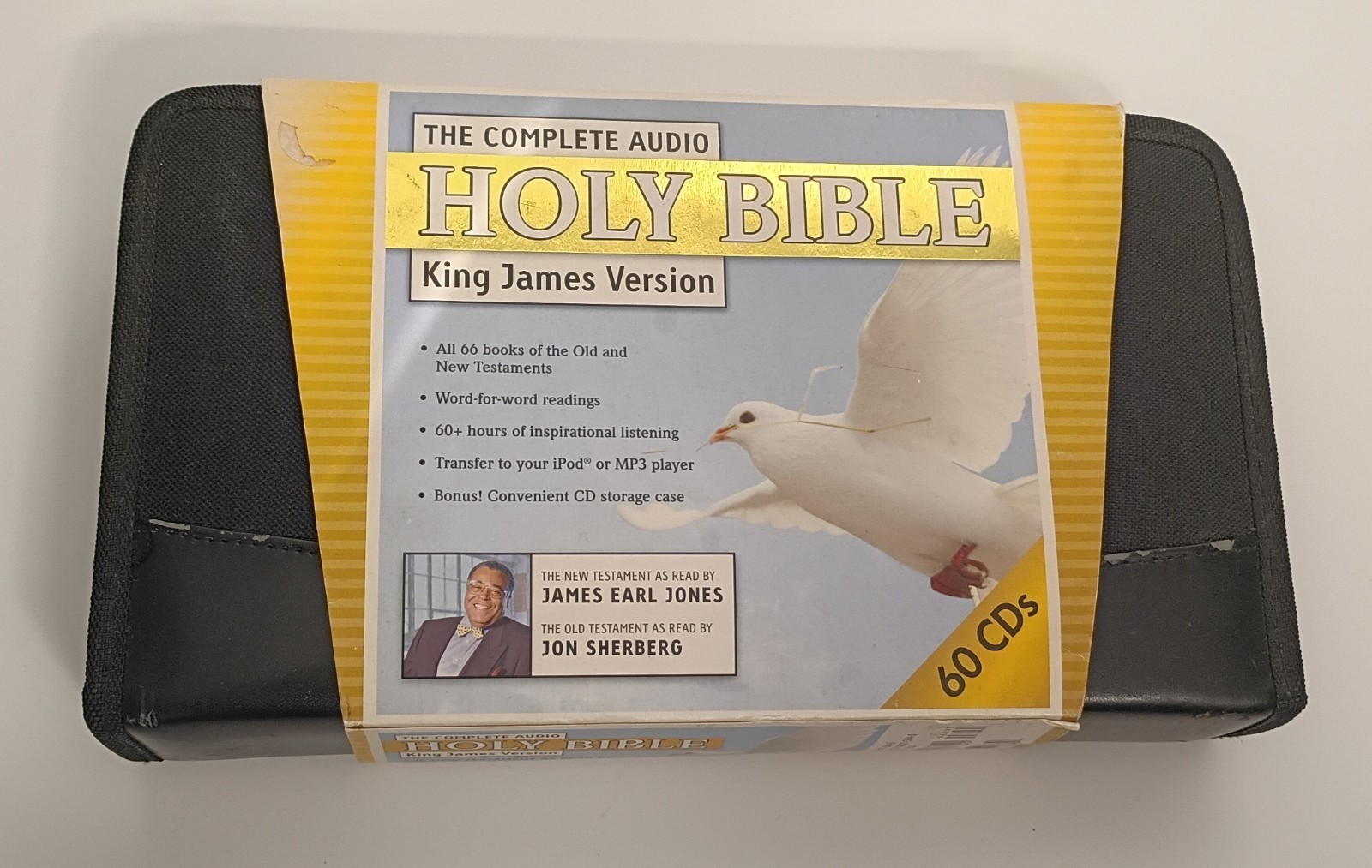 The Complete Audio Holy Bible King James Version 60 CDs with James Earl Jones