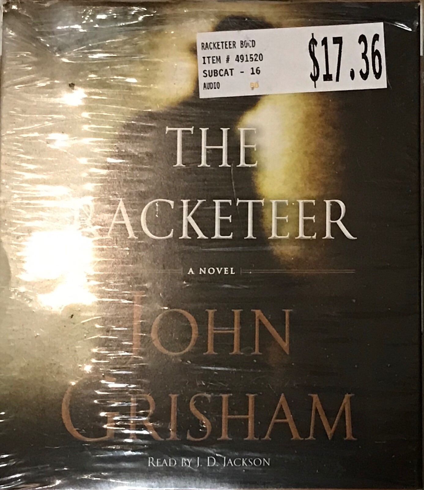 The Racketeer (John Grisham) — Abridged Audiobook — 5 Compact Discs — LOW SHIP