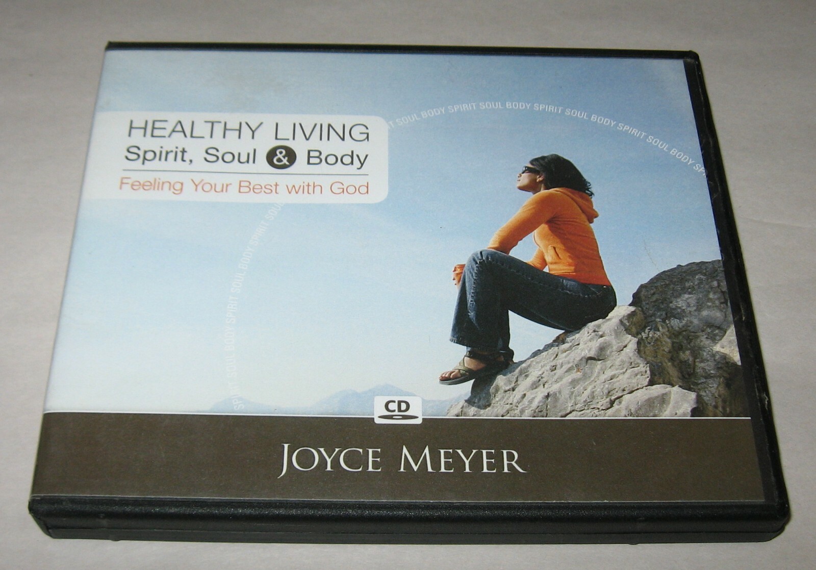 Joyce Meyer 4 CD Set — «Healthy Living Spirit, Soul & Body» Excellent Condition
