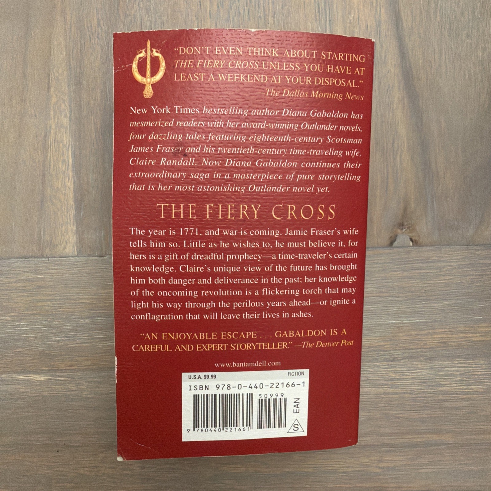 The Fiery Cross by Diana Gabaldon (2005, Paperback)