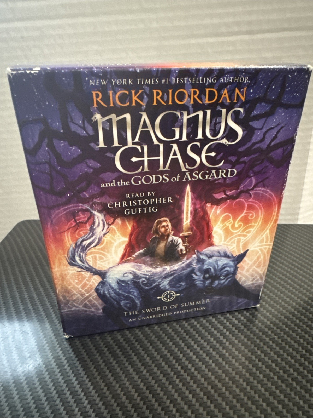 Magnus Chase and the gods of asgard The Sword Of Summer Audiobook Cd