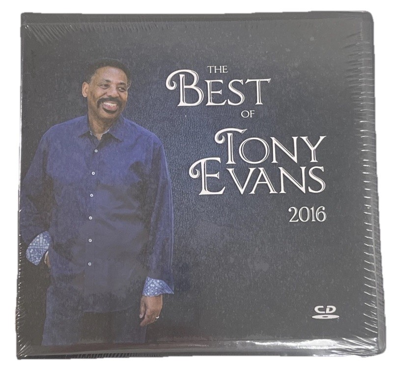 The Best Of Tony Evans 2016 AUDIO BOOK CD Christian Message Ruling Faith Battle