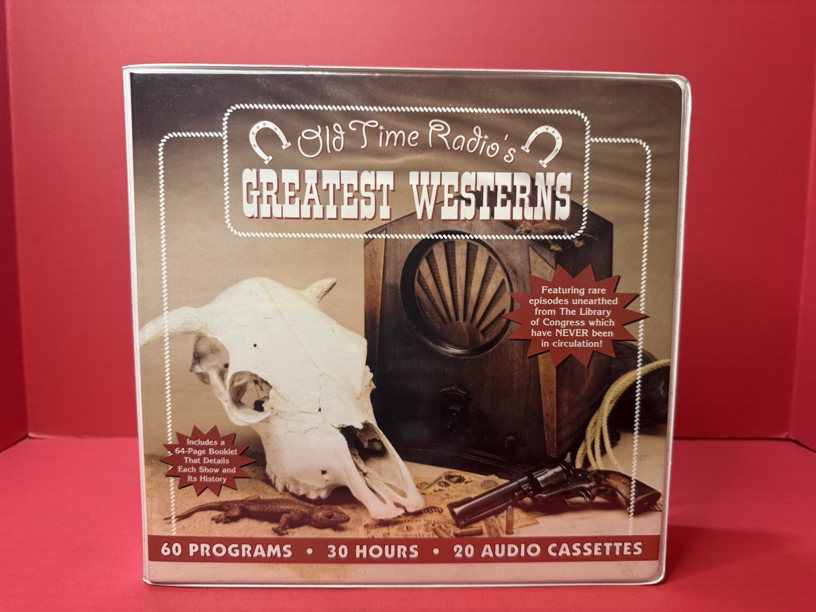 Radio Spirits Old Time Radio’s Greatest Westerns 20 Audio Cassettes
