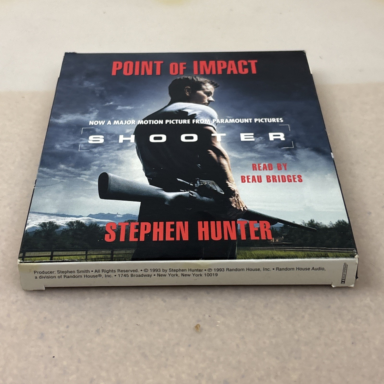Stephen Hunter Point Of Impact Shooter Audiobook CD Beau Bridges 3 Discs
