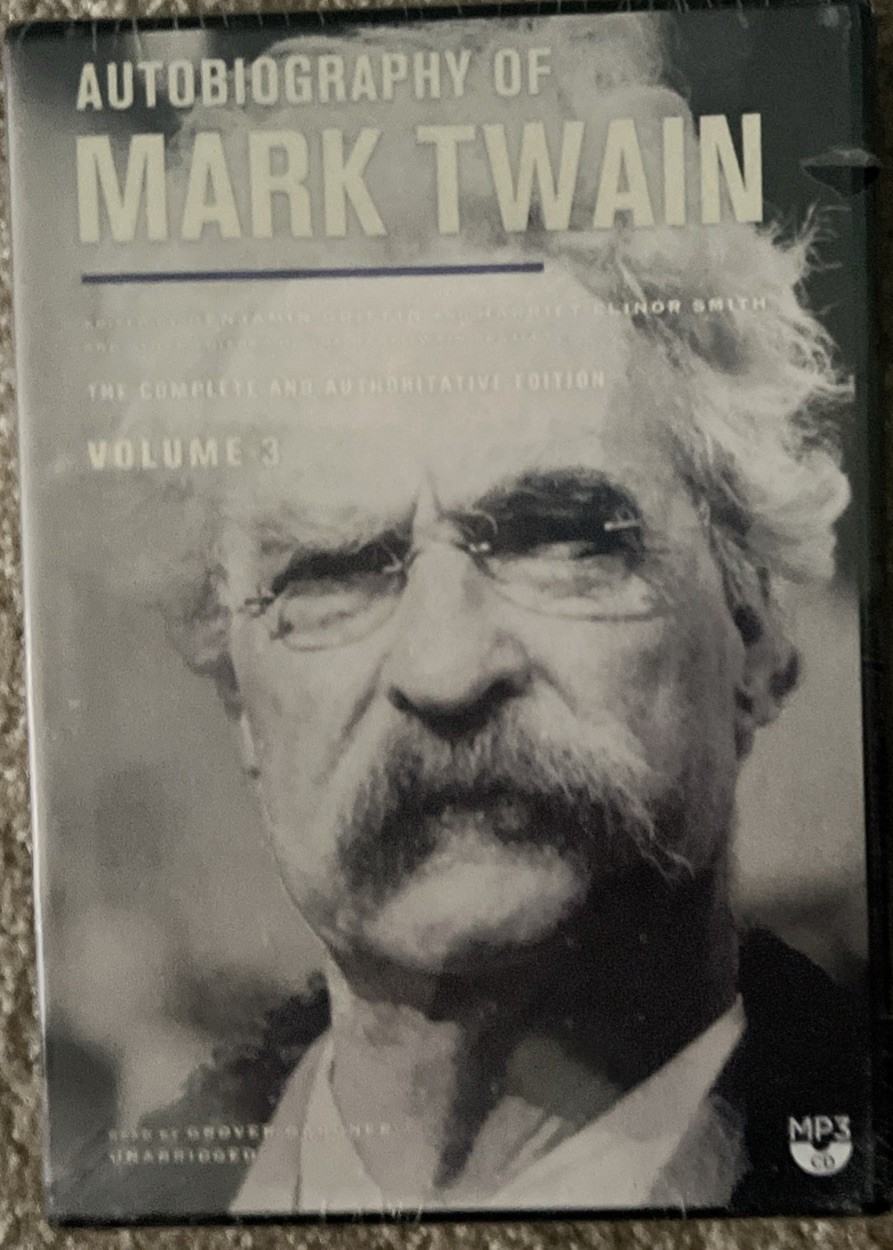 Mark Twain Autobiography Volume 2 & 3 MP3 CD Audiobook Brand New Sealed!