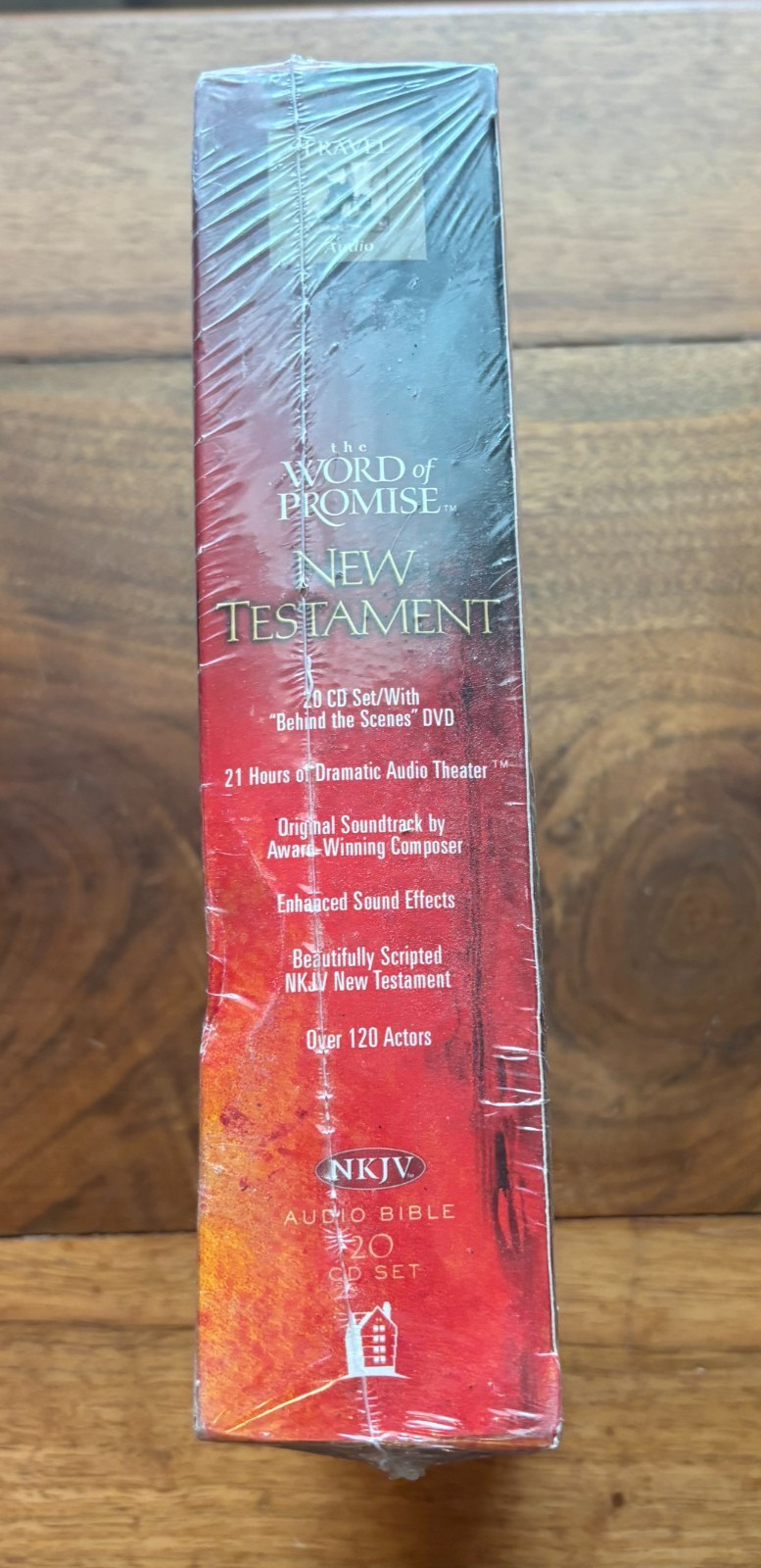 The Word of Promise New Testament Audio Bible 20 CD Set Bonus NKJV Jim Caviezel
