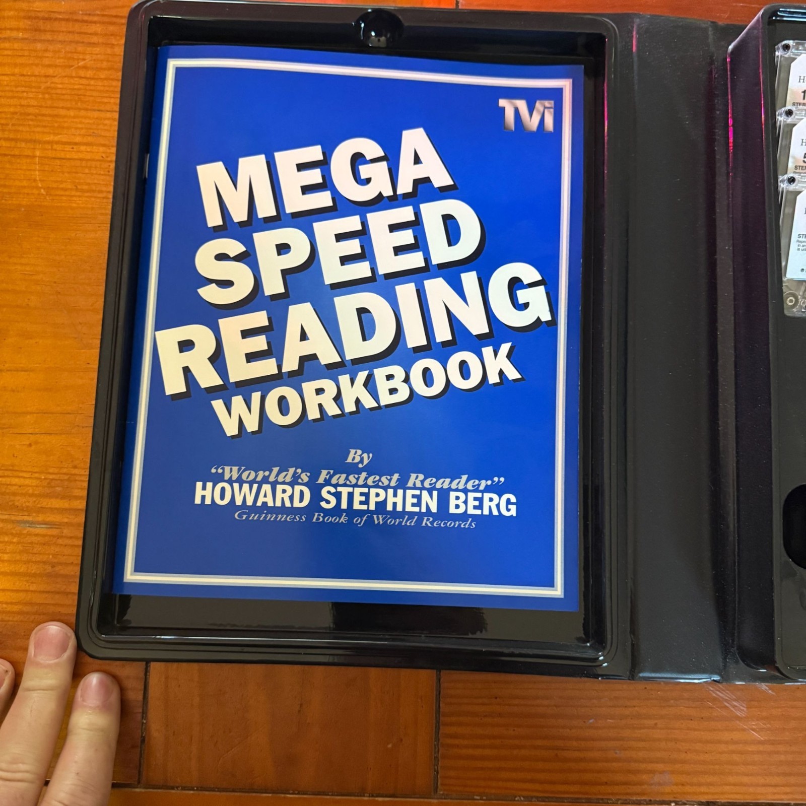 Mega Speed Reading Program By Howard Stephen Berg With Cassette Tapes & VHS