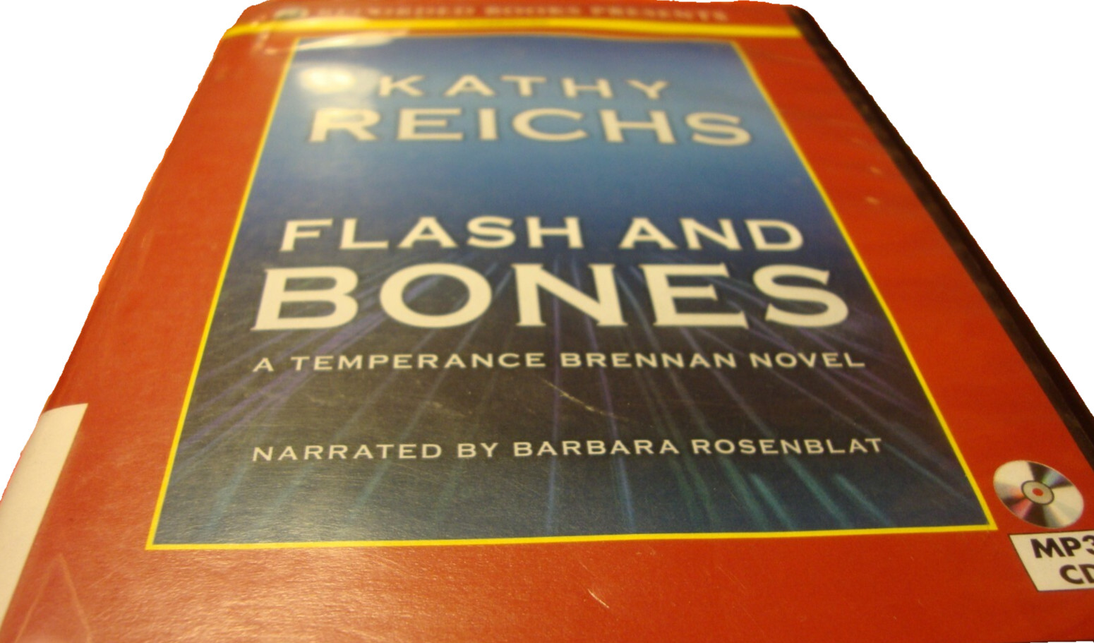 Audiobook MP3 «Flash & Bones» By Kathy Reichs ~Unabridged Ex-Lib Novel 1CD L18