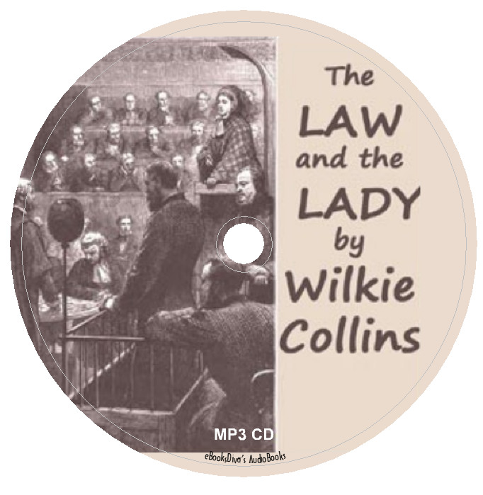 The Law and the Lady Wilkie Collins Crime & Mystery Audiobook in 1 MP3 Audio CD