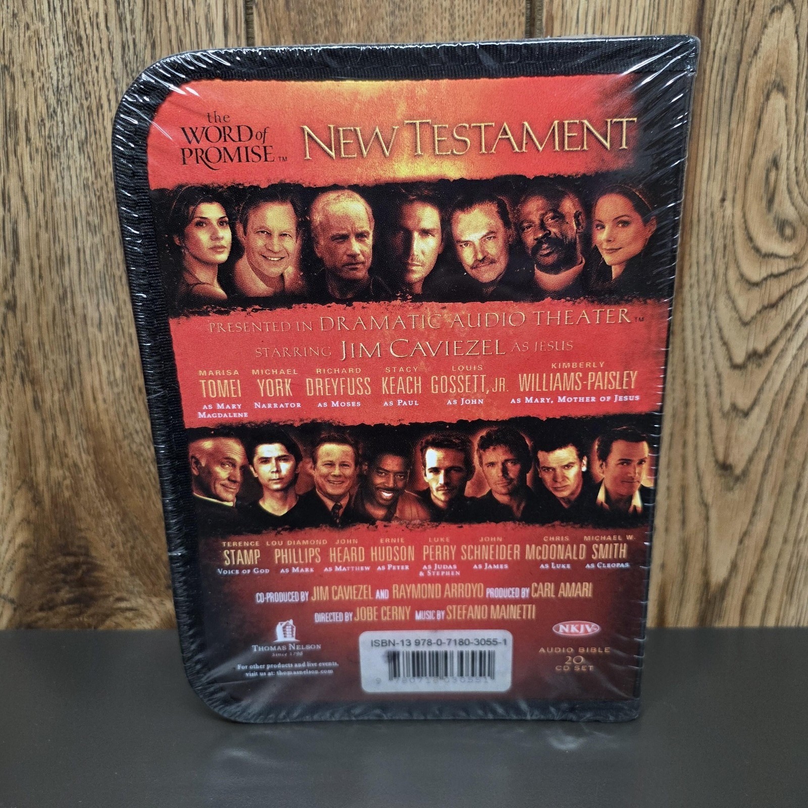 Word Of Promise New Testament NKJV Dramatic Audio Bible 20 CD Set Thomas Nelson