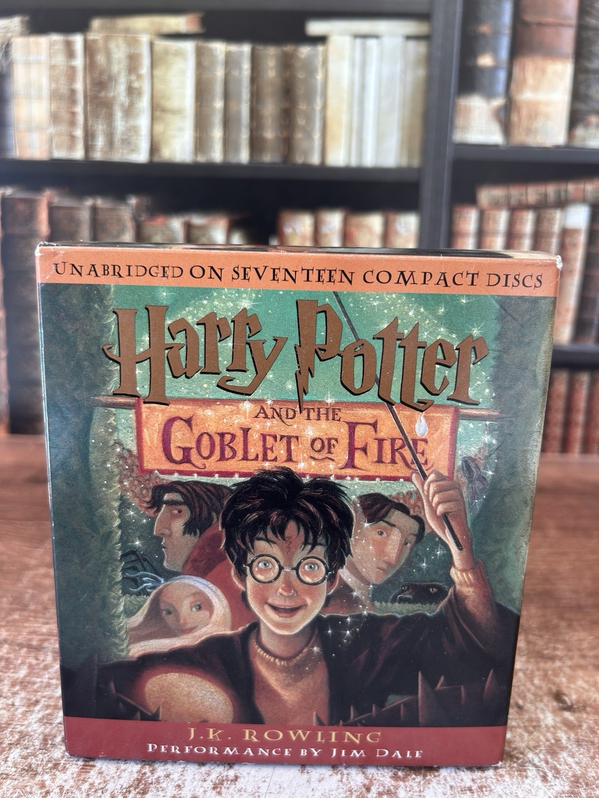 Harry Potter And The Goblet Of Fire Unabridged 17 CD Set Audiobook JK Rowling