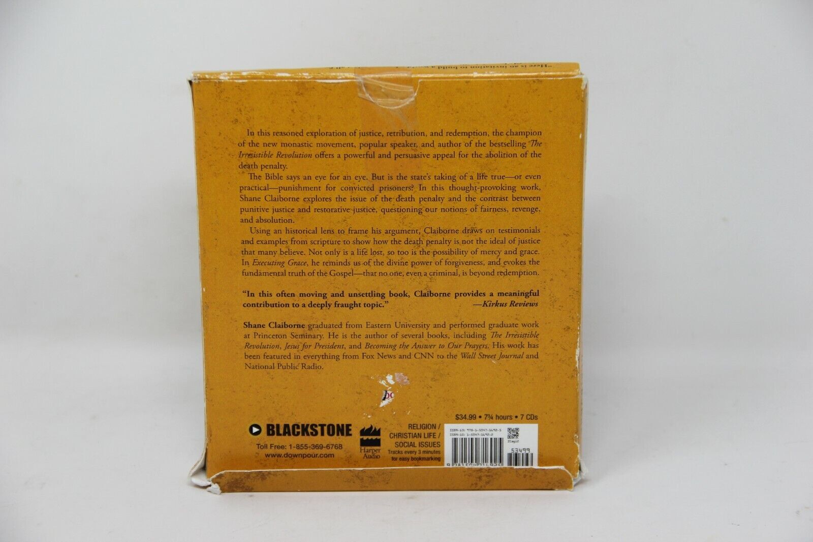 Executing Grace — Shane Claiborne Unabridged Audiobook 7 CDs SEE DESCRIPTION