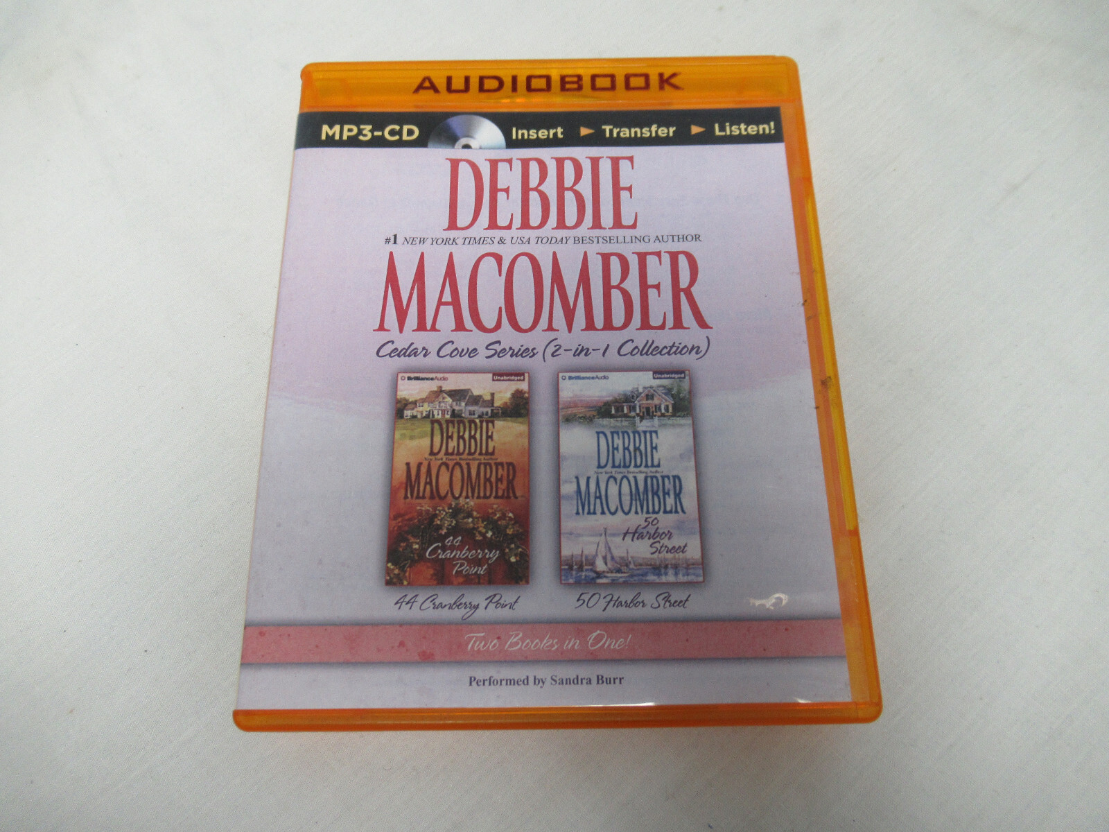 Debbie Macomber Cedar Cover Series 2-in-1 Audiobook CD 9781501276897 (A)