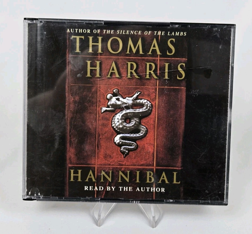 Hannibal by Thomas Harris 1999 Compact Disc Read By Author Audio Book