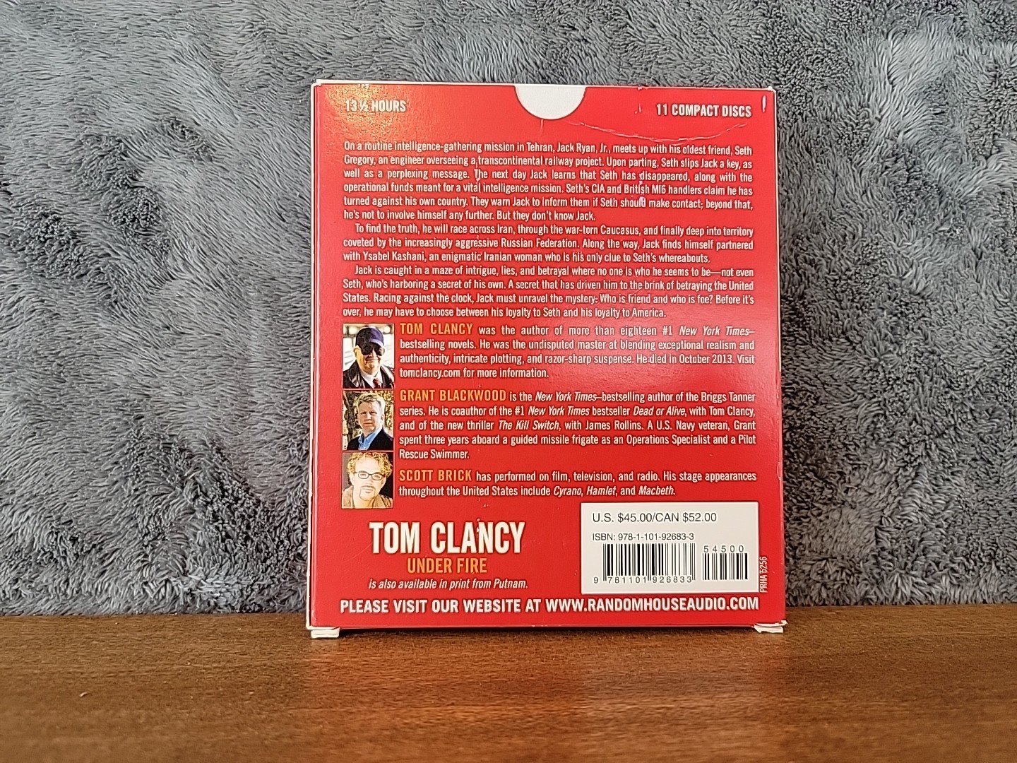 A Jack Ryan Jr. Novel Ser.: Tom Clancy under Fire by Grant Blackwood (2015,…