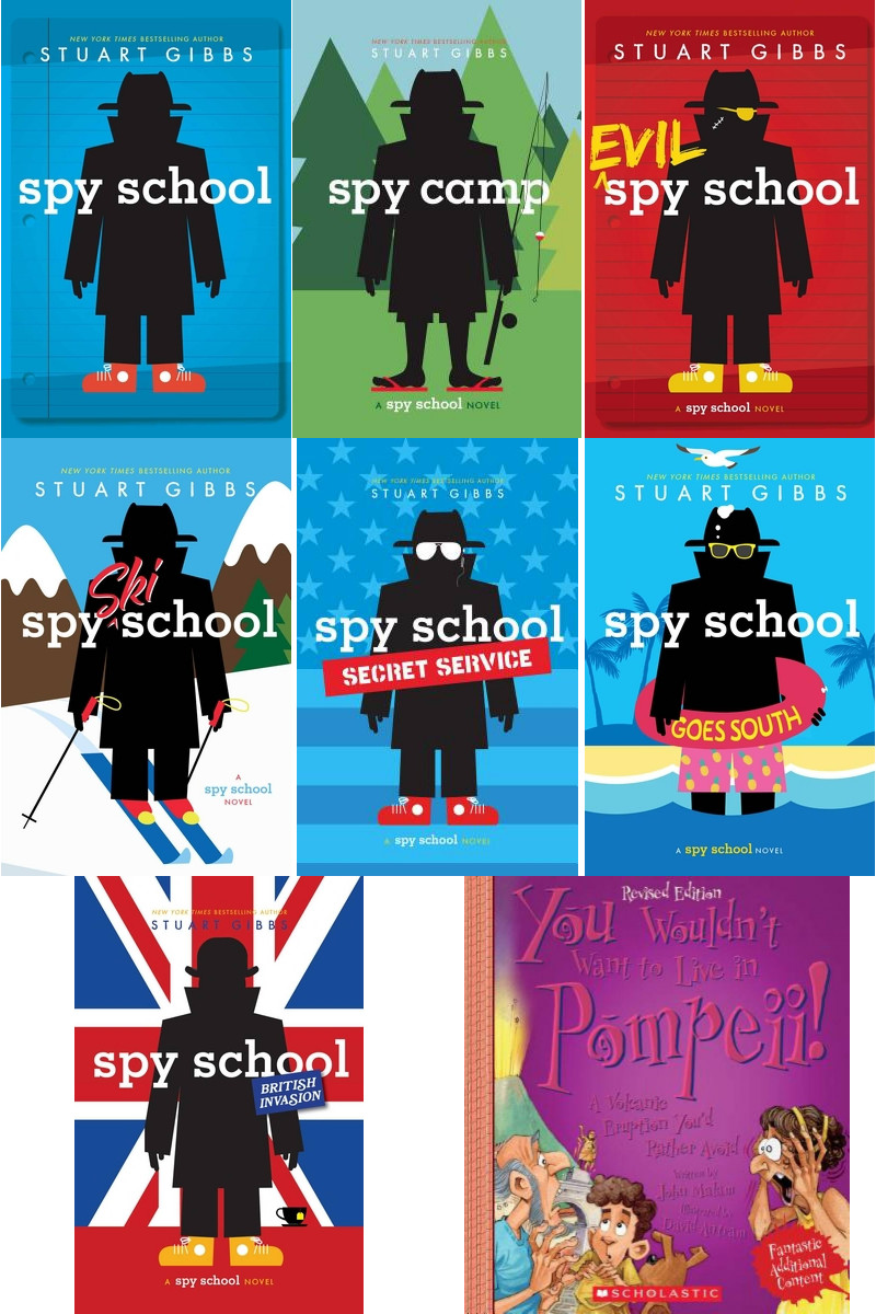 Spy School Series All 8 Books in Paperback