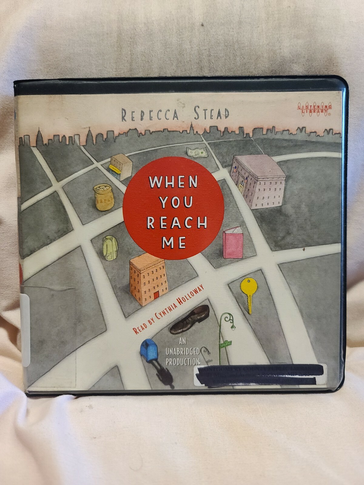 Shelf162F Audiobook~when you reach me- Rebecca stead- unabridged