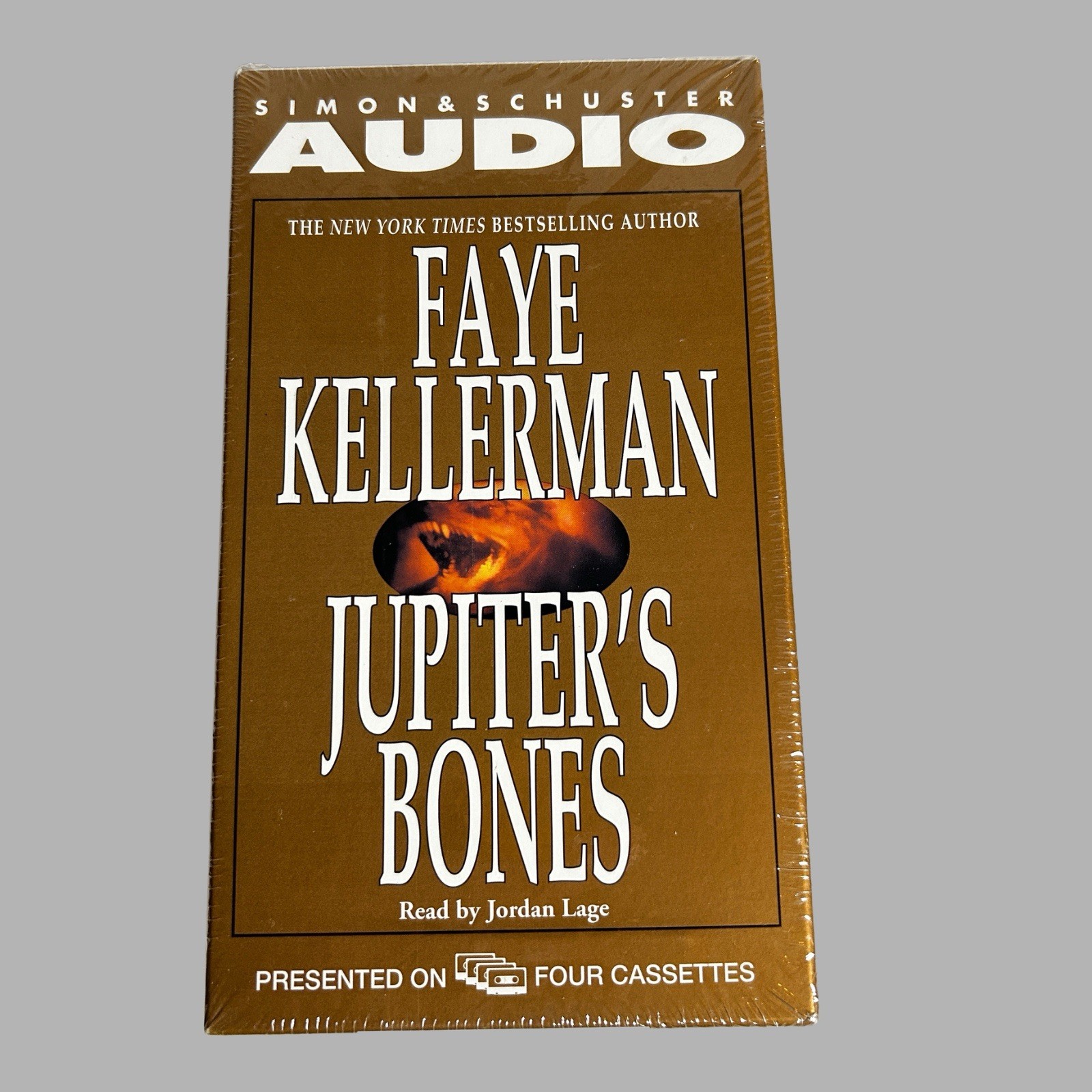 NEW SEALED Jupiter’s Bones Faye Kellerman Audiobook Cassette 1999Vtg Jordan Lage