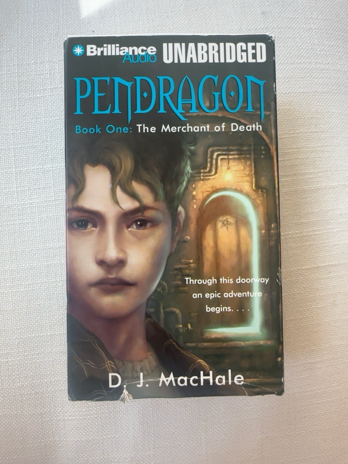 Pendragon Book One The Merchant of Death Audio Cassette Set Unabridged 8 Tapes