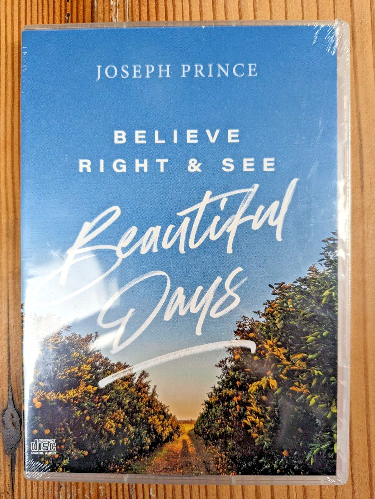 Joseph Prince: Believe Right & See Beautiful Days Audiobook — 4-Disc Set — New