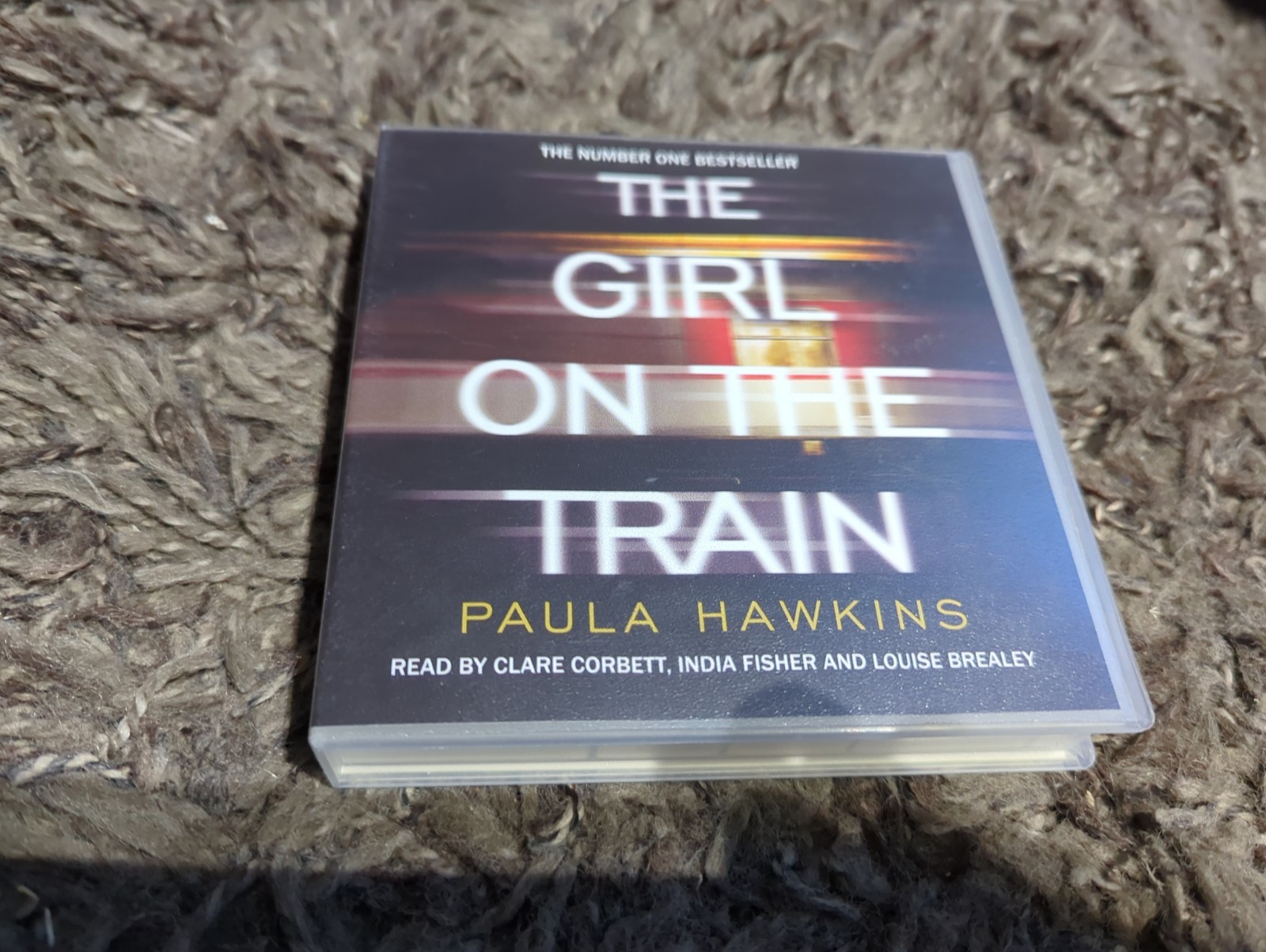The Girl On The Train — Paula Hawkins (CD Audiobook, 2015) 9 Discs, Unabridged