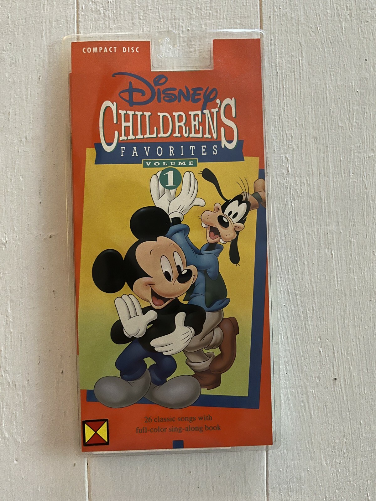 Disney Children’s Favorites Volume 1 Audio CD w/ Lyric Book By Disney BRAND NEW