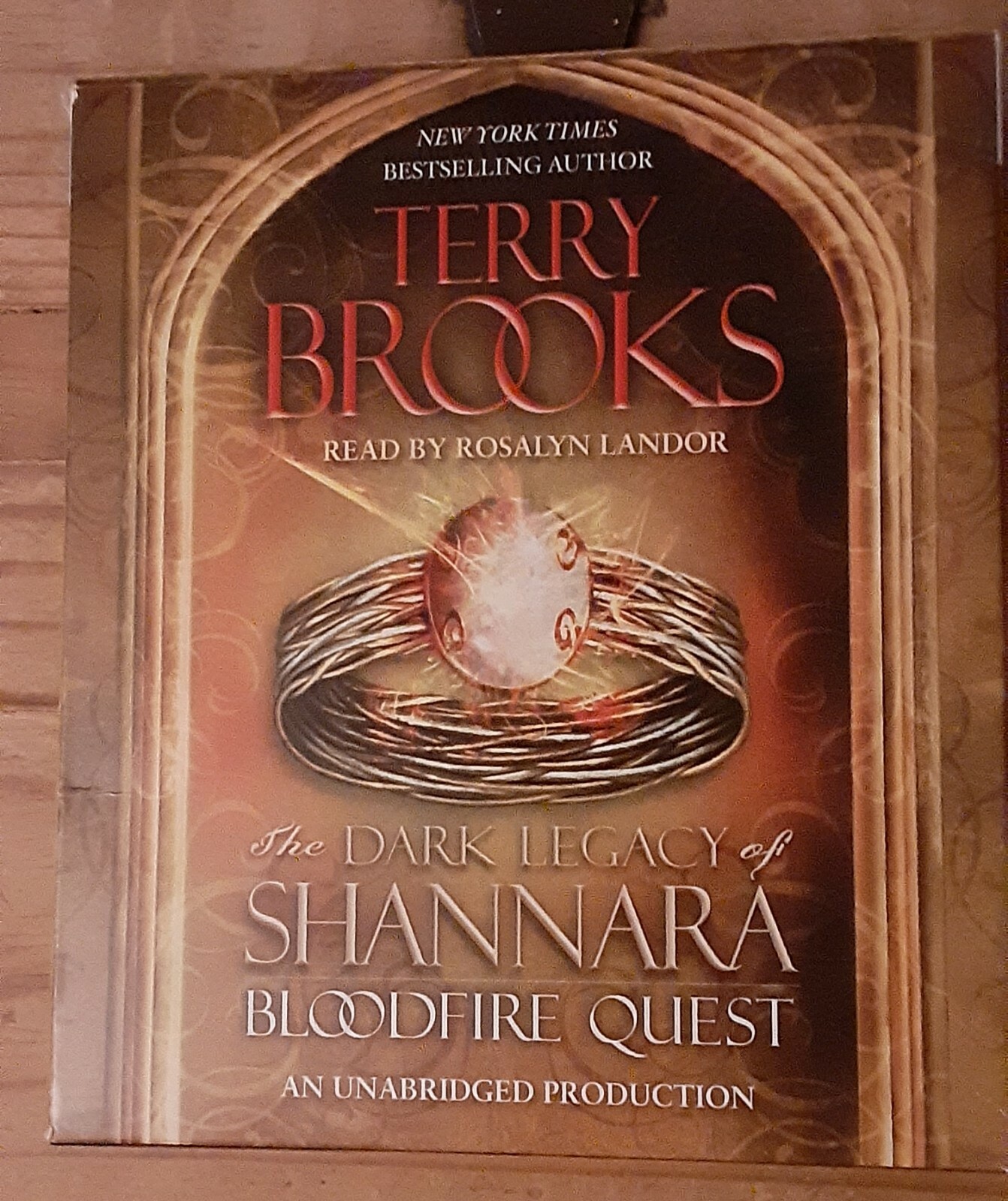 Shannara: Bloodfire Quest By Terry Brooks Unabridged Audio CD’s Like New, Bx 18