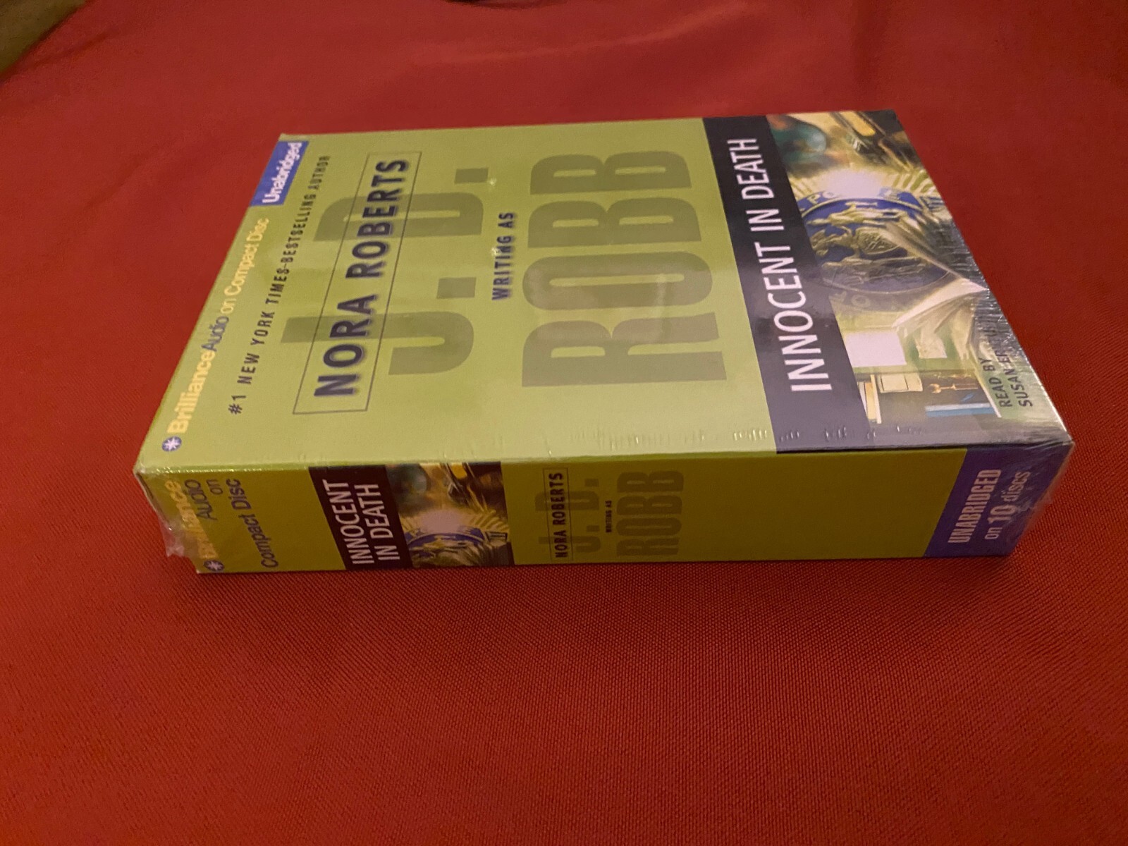 Innocent in Death by J. D. Robb (2007) – audiobook on 10 CDs – Like New, sealed