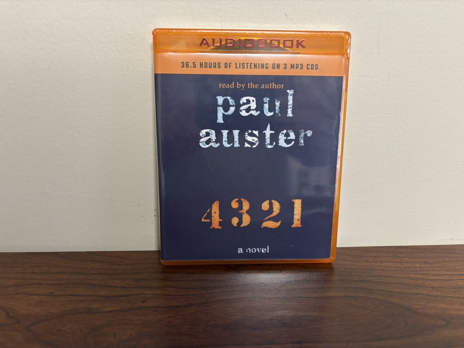 Paul Auster 4321 CD Audiobook Novel Read By Author «BRAND NEW FACTORY — SEALED»