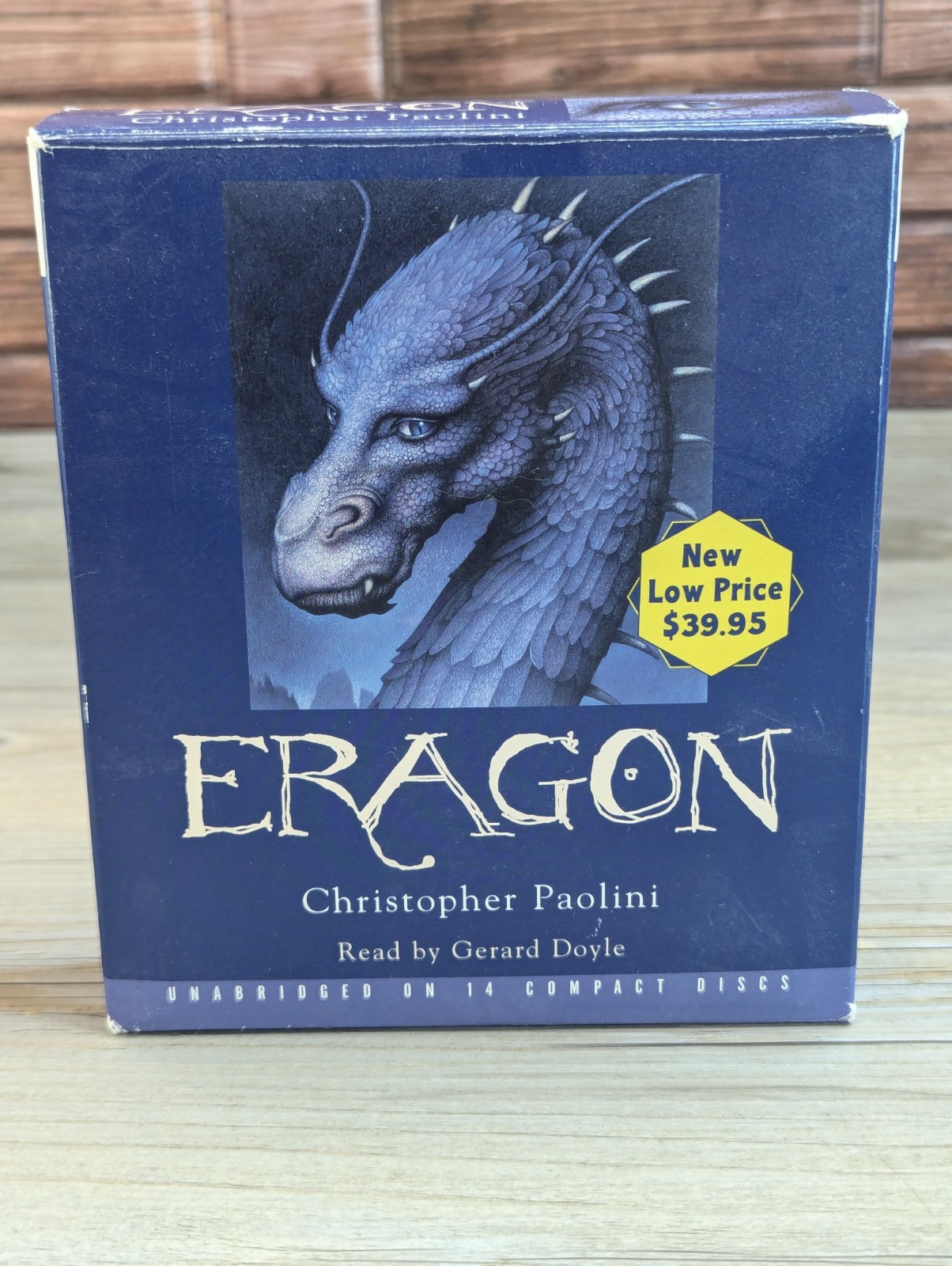 Unabridged Inheritance Cycle Eragon & Eldest Audiobooks Doyle Paolini 34 CDs