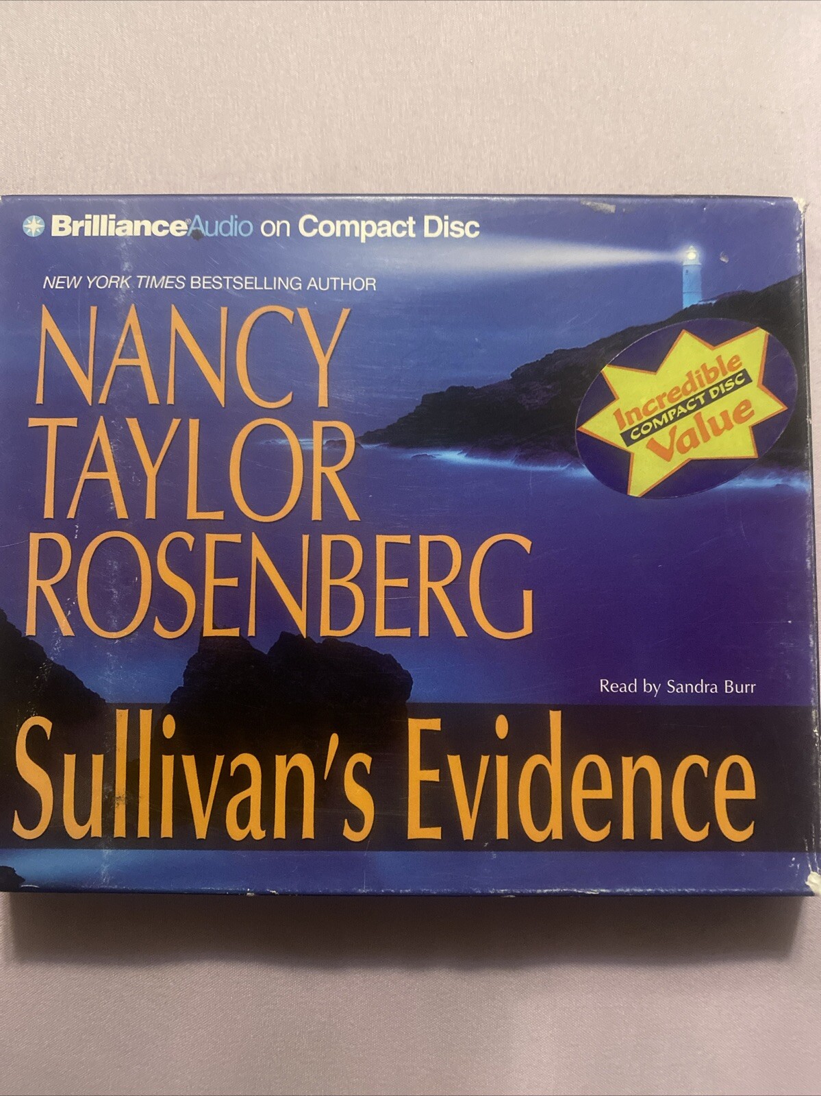 Sullivan’s Evidence — Nancy Taylor Rosenberg — 5 CD Audiobook — Abridged