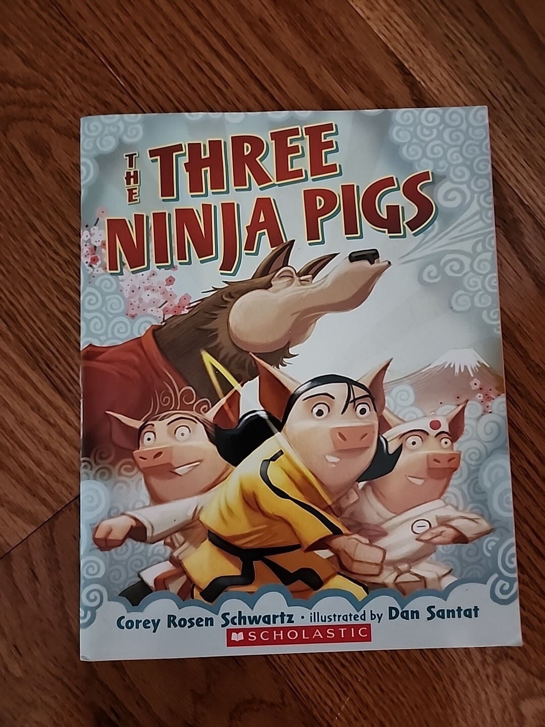 The Three Ninja Pigs by Corey Rosen Schwartz Scholastic 2013