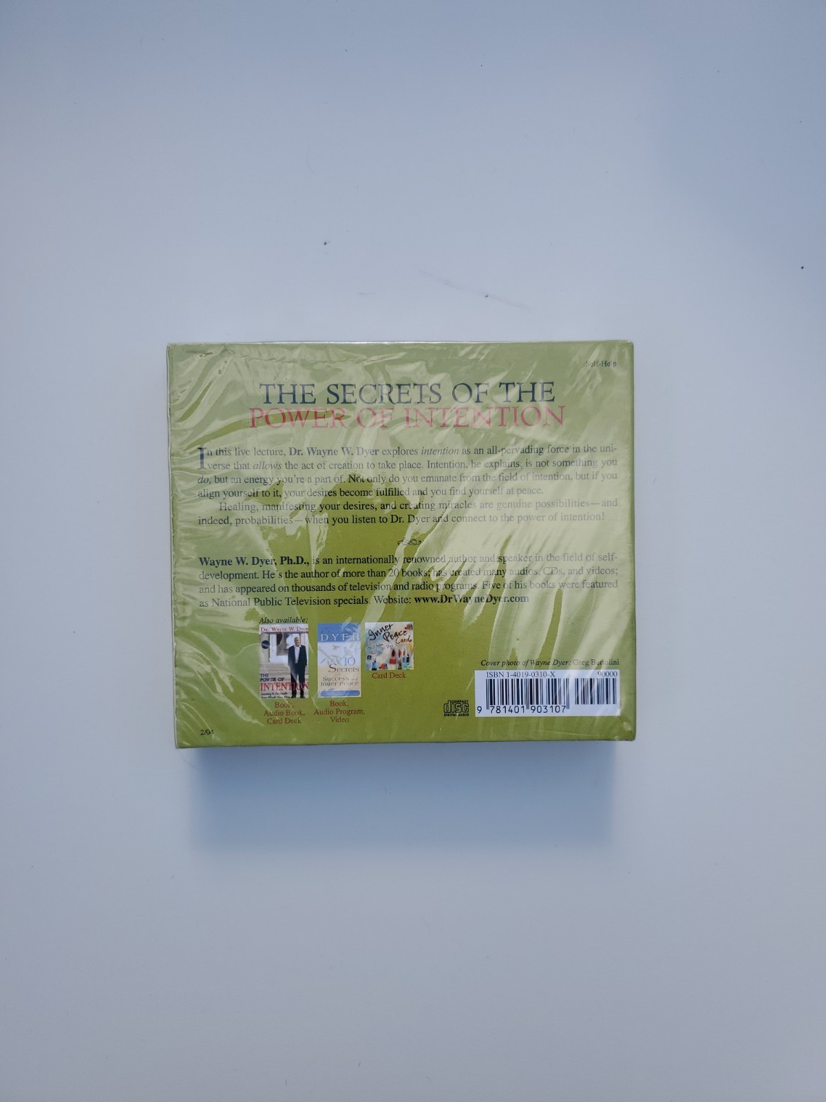 The Secrets of the Power of Intention by Wayne W. Dyer CD Set
