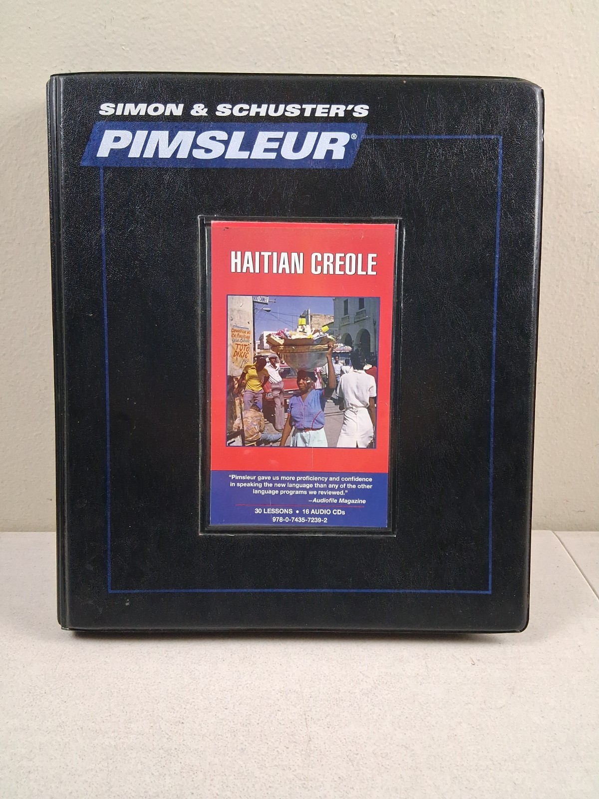 Simon & Schuster Pimsleur Haitian Creole Complete Course, 30 lessons, 16 CDS
