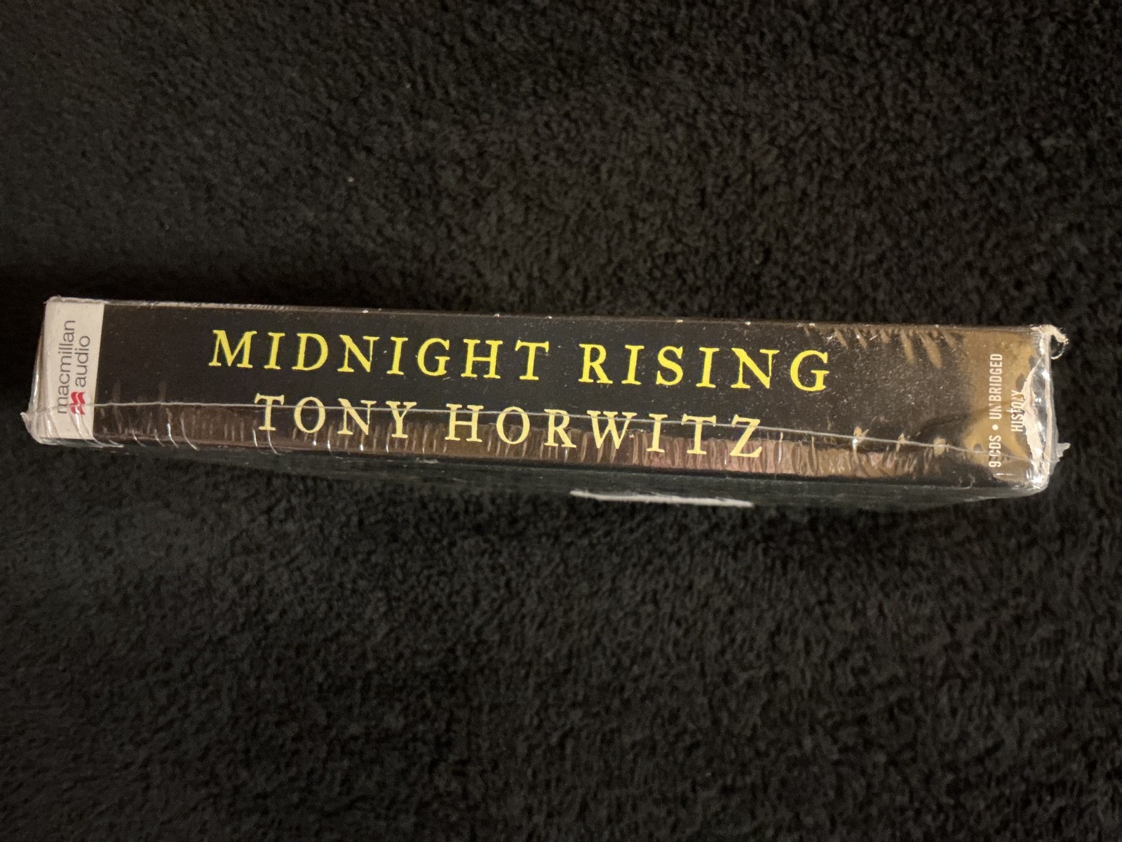 TONY HORWITZ MIDNIGHT RISING AUDIOBOOK 9 CDs John Brown’s Raid on Harpers Ferry