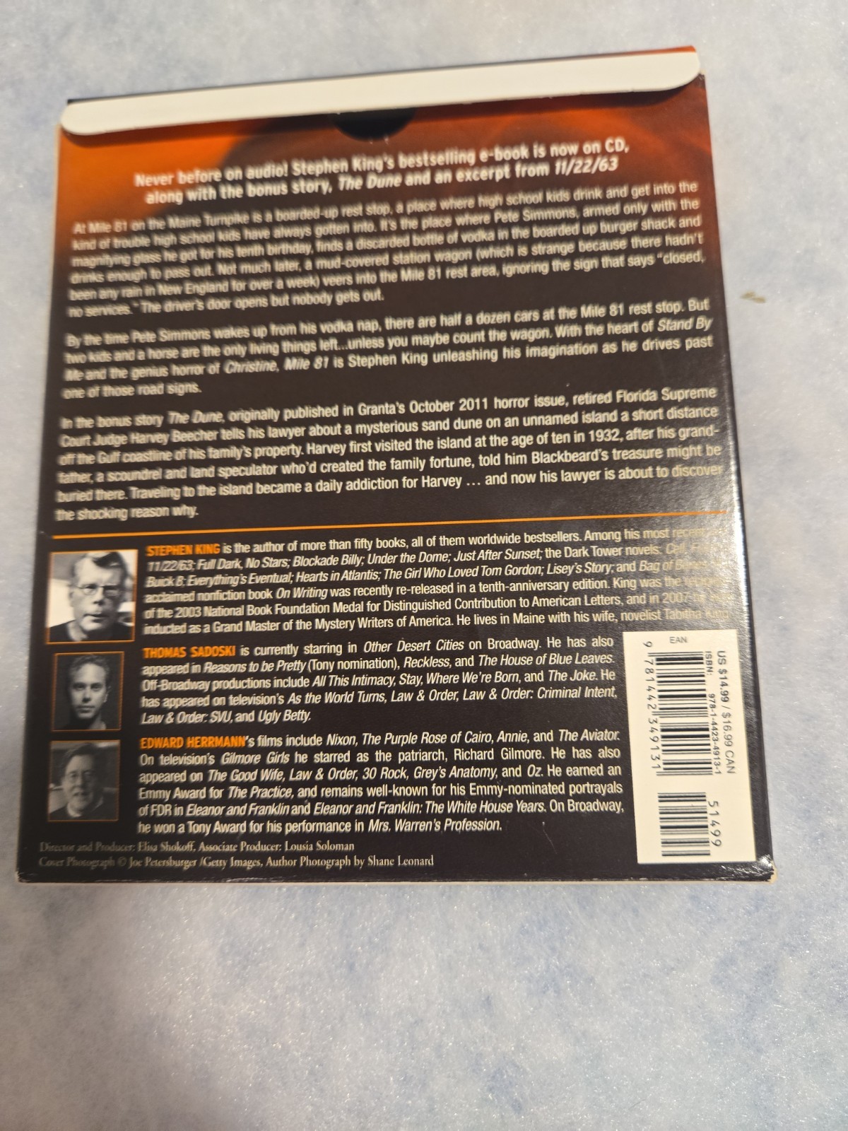 Mile 81 : Includes Bonus Story ‘the Dune’ by Stephen King (2012, Compact Disc)