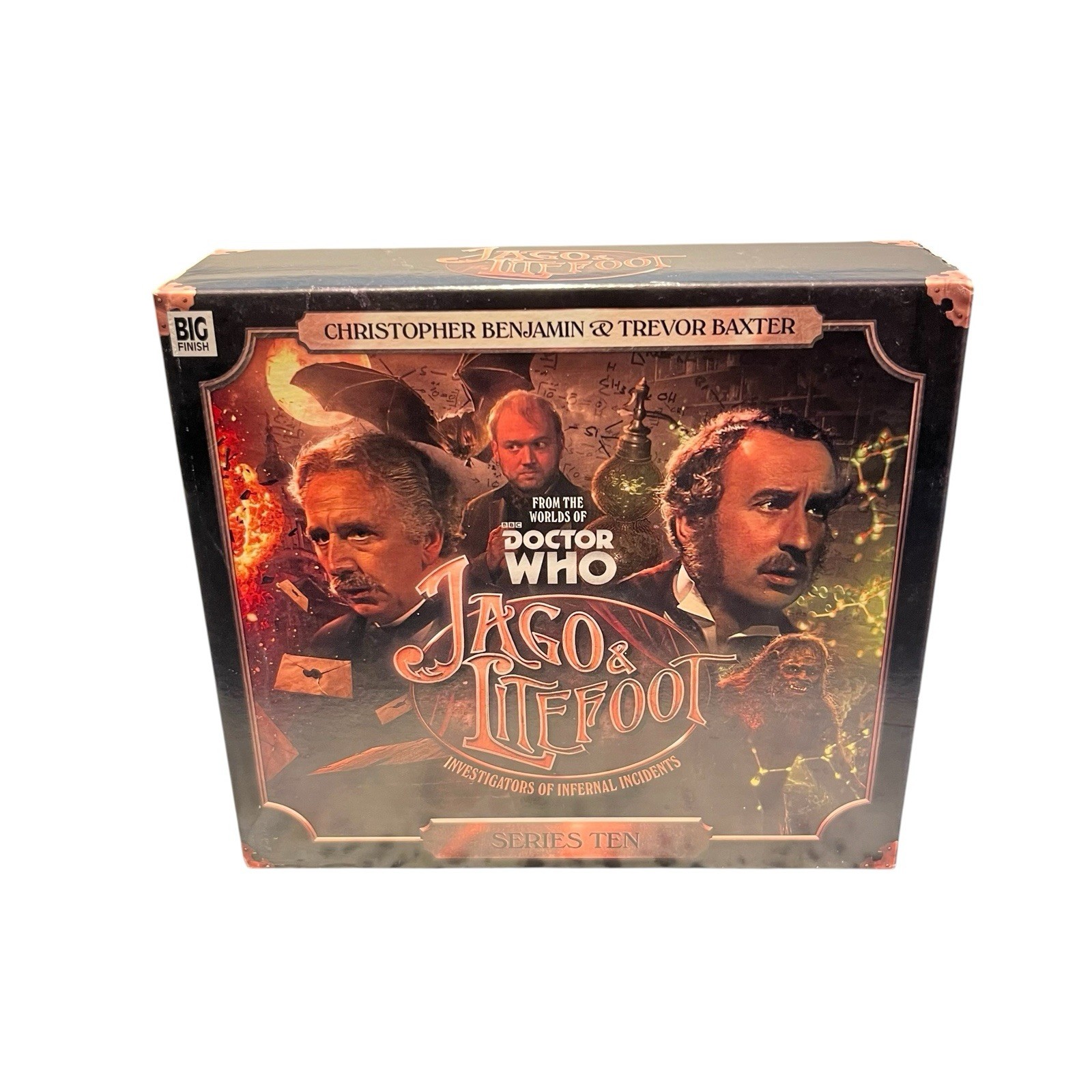 Jago & Litefoot Series 10 Ten and Big Finish Doctor Who CD Set